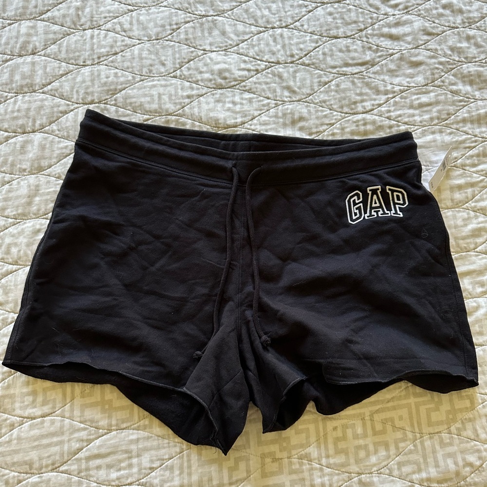 Black gap loungewear shorts